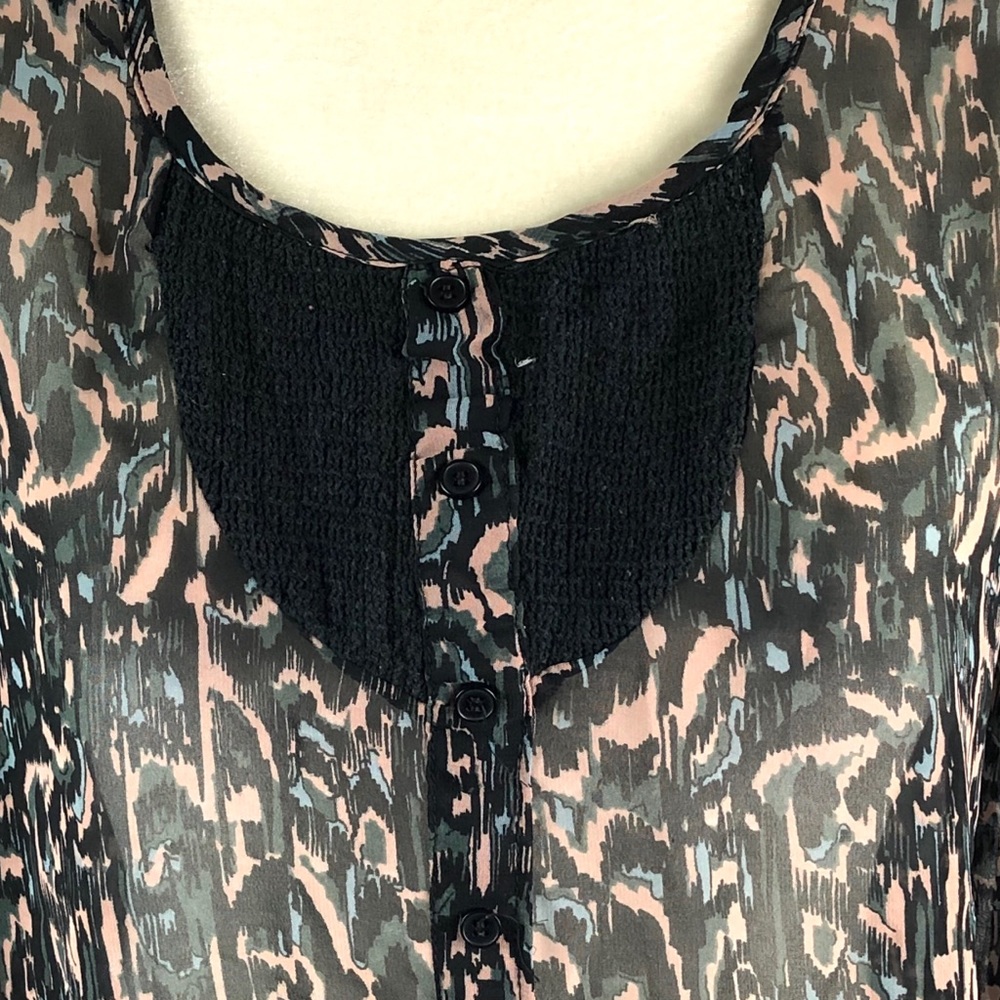 Fun & Flirt Print Chiffon Top - Picture 3 of 8